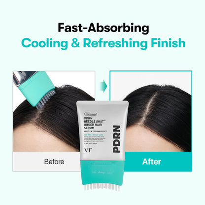 PDRN Reedle Shot Brush Hair Serum